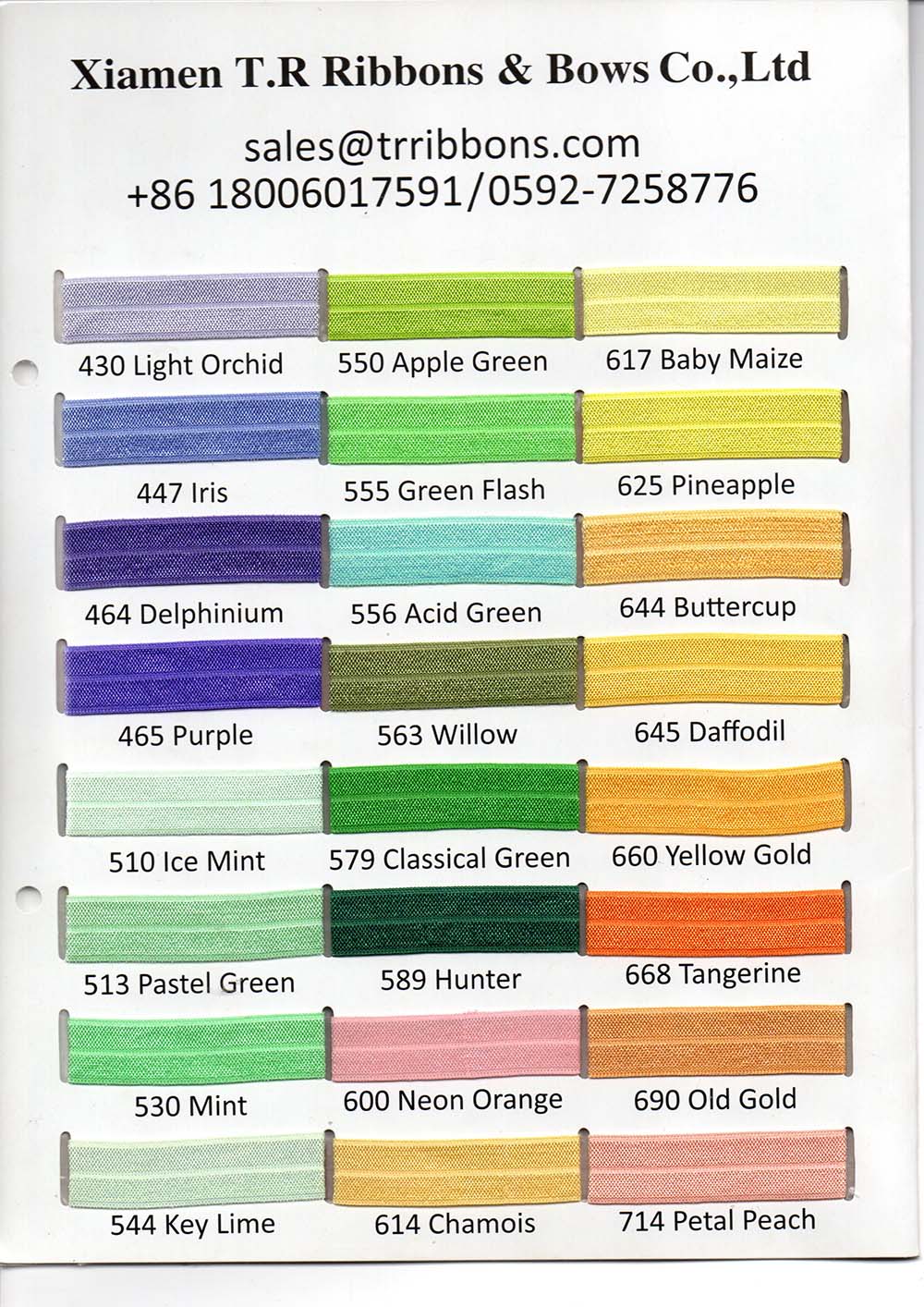 5/8-Zoll-Falte über Gummiband