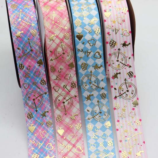 Cartoon characters ribbon