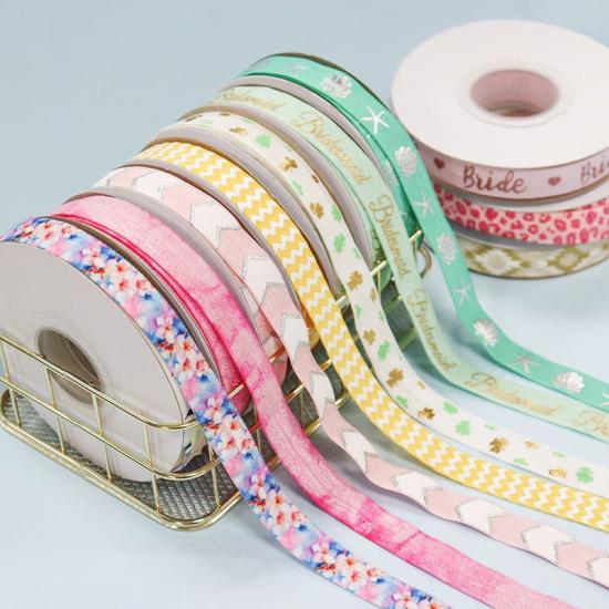 Printing Fold Over Elastic Ribbon